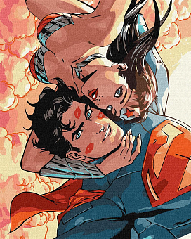 Картина по номерам Wonder Woman (40х50 см)