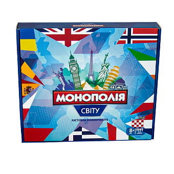 Настольная игра Монополия мира - KUBIX Настольная игра Монополия мира