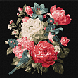 Миниатюра товара Картина по номерам Букет жизни (30х30 см) - 1