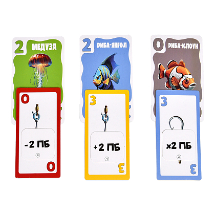 Настольная игра Бешеная рыбалка, бренду Strateg, для 2-4 гравців - 5 - KUBIX