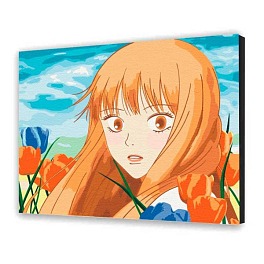 Картина по номерам Kimi ni Todoke (40х50 см) без подрамника.