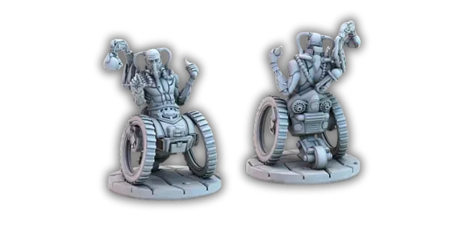 Настольная игра Тамашии: Хроника Восхождение Миниатюры для игры (Tamashii: Edgerunners), бренду Игровая Мастерская - 9 - KUBIX