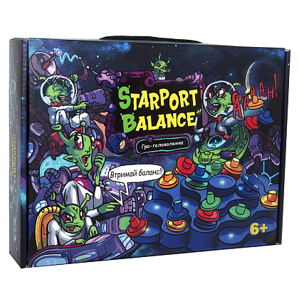 Настольная игра Starport Balance (Баланс Звездного порта), бренду Strateg, для 2-4 гравців - KUBIX
