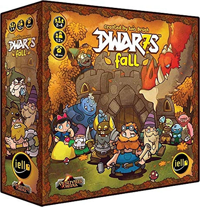 Настольная игра Dwar7s Fall 3rd edition (Гномы) (EN), бренду Iello, для 2-4 гравців, час гри < 60мин. - KUBIX