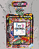 Картина за номерами Chanel №5 арт (Шанель номер 5) (40х50 см)