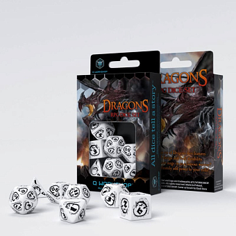 Набор кубиков Dragons Dice Set: Opal (7 шт.)