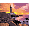 Картина по номерам Маяк на закате солнца (40х50 см)