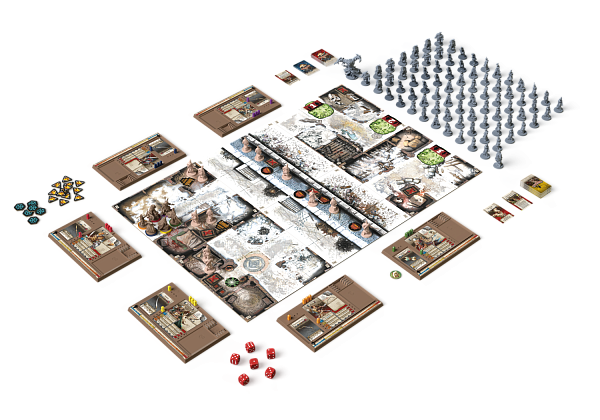 Настольная игра Зомбицид. Белая смерть (Zombicide: White Death), бренду Geekach Games, для 1-6 гравців, час гри < 30мин. - 15 - KUBIX