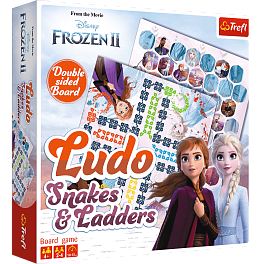 Настольная игра Ледяное Сердце II: Лудо. Змеи и Лестницы (Frozen II: Ludo. Snakes and Ladders)