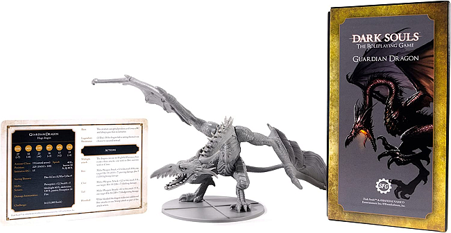 Настільна гра Dark Souls RPG: Guardian Dragon Miniatures Box, бренду Steamforged Games Ltd. - 2 - KUBIX