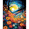 Картина по номерам Цветочный лес (40х50 см)