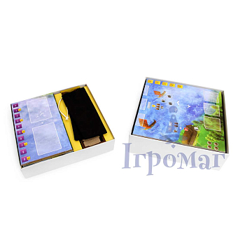 Органайзер для настольной игры Викинги Северного Моря с дополнениями (Raiders of the North Sea) - KUBIX Органайзер для настольной игры Викинги Северного Моря с дополнениями (Raiders of the North Sea)