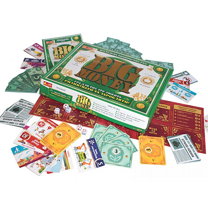 Настольная игра Big money, бренду Ранок, для 2-5 гравців, час гри < 30мин. - 3 - KUBIX