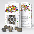 Мініатюра товару Набір кубиків Happy Birthday Dice Set: Confetti - 1