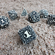 Мініатюра товару Набір кубиків Dracopolis: Scandinavian Blackfang Dice Set (7) - 3