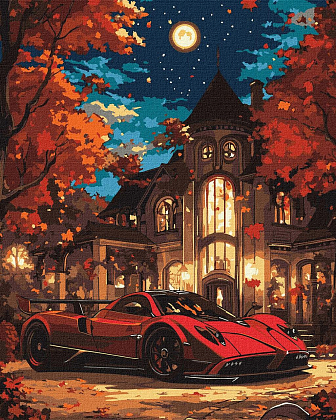 Картина по номерам Життя у розкоші (40х50 см), бренду Ідейка - KUBIX