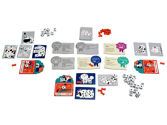 Настільна гра Крапки (Spots), бренду Ігромаг, для 1-4 гравців, час гри < 30хв. - 8 - KUBIX