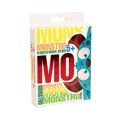 Настольная игра Монстро (Monstro) (RU), бренду Strateg, для 2-11 гравців, час гри < 30мин. - KUBIX