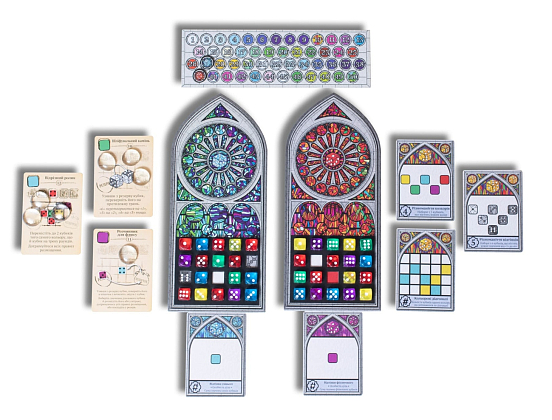 Настільна гра Саґрада (Sagrada), бренду Geekach Games, для 1-4 гравців, час гри < 30хв. - 16 - KUBIX
