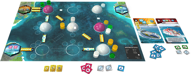 Настольная игра Подводные города (Underwater Cities), бренду Games 7Days, для 1-4 гравців, час гри > 60мин. - 3 - KUBIX