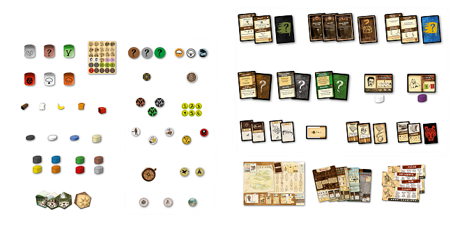 Настольная игра Робинзон Крузо. Приключения на проклятом острове (Robinson Crusoe: Adventures on the Cursed Island), бренду Geekach Games, для 1-4 гравців, час гри > 60мин. - 8 - KUBIX