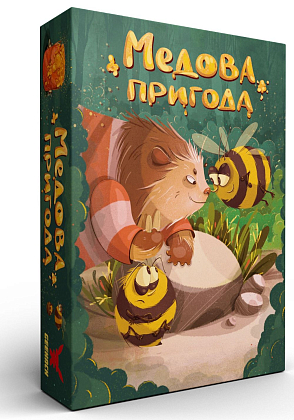 Настільна гра Медова пригода (Honey adventure), бренду Geekach Games, для 2-6 гравців, час гри < 30хв. - KUBIX