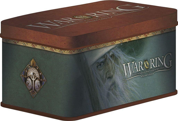 Настольная игра Война Кольца: Защита Гандалфа (War of The Ring Card Box and Sleeves). - KUBIX