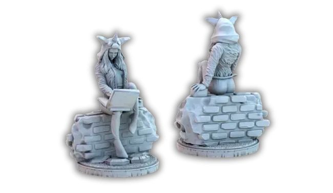 Настольная игра Тамашии: Хроника Восхождение Миниатюры для игры (Tamashii: Edgerunners), бренду Игровая Мастерская - 10 - KUBIX
