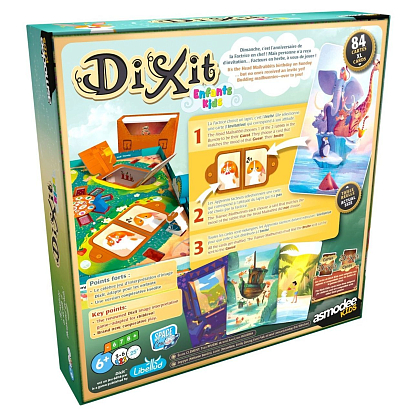 Настольная игра Dixit: Kids (Диксит Детский), бренду Игромаг, для 3-6 гравців, час гри < 30мин. - 2 - KUBIX