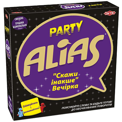 Настільна гра Аліас Вечірка (Alias Party), бренду Tactic, для 4-12 гравців, час гри < 60хв. - KUBIX
