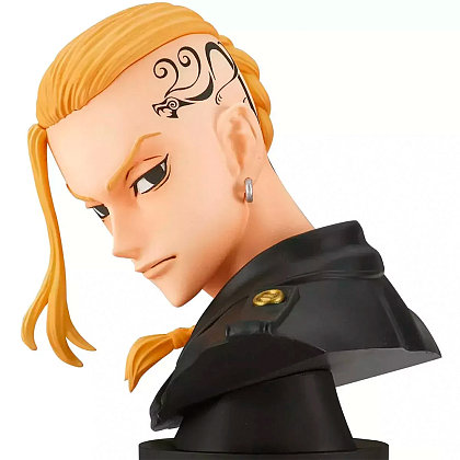 Фигурка Кен Рюгуди (бюст). Токийские мстители (TOKYO REVENGERS Ken Ryuguji Faceculptures) - 4 - KUBIX