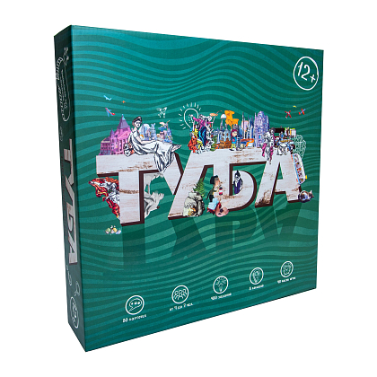 Настольная игра ТУБА (TUBA) (RU), бренду Strateg, для 4-7 гравців, час гри > 60мин. - KUBIX