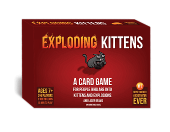 Настольная игра Взрывные котята (Exploding Kittens) (EN) - KUBIX Настольная игра Взрывные котята (Exploding Kittens) (EN)