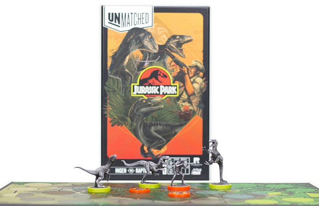 Настільна гра Unmatched: Парк Юрського періоду - Інджен проти Раптора (Unmatched: Jurassic Park – InGen vs Raptors), бренду Restoration Games, для 2-2 гравців, час гри < 30хв. - 6 - KUBIX