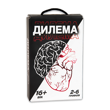 Настільна гра Дилема, бренду Strateg, для 2-6 гравців, час гри < 30хв. - KUBIX