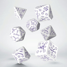 Набір кубиків Japanese Dice Set: Blue Star Lotus