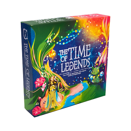 Настільна гра Час легенд (The time of legends) (EN), бренду Strateg, для 2-6 гравців, час гри < 30хв. - KUBIX