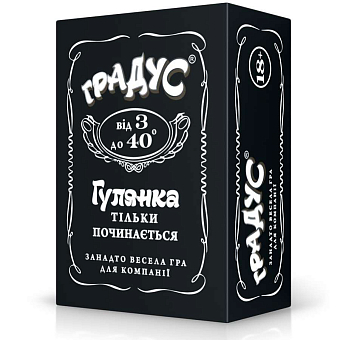 Настольная игра Градус