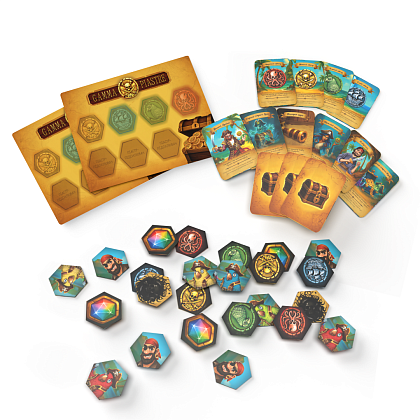 Настольная игра Gamma Piastre, бренду Playdoca, для 2-2 гравців, час гри < 30мин. - 5 - KUBIX