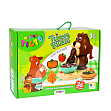 Миниатюра товара Набір для творчості Містер тісто Teddy's Picnic Strateg українською мовою (41033) - 1