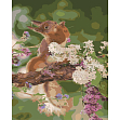 Мініатюра товару Картина за номерами Серед квітів бузку (40х50 см) - 1