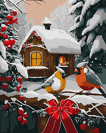 Картина по номерам Зимняя сказка (40х50 см)