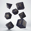 Миниатюра товара Набор кубиков Runic Mixed-blue & gold Dice Set - 2