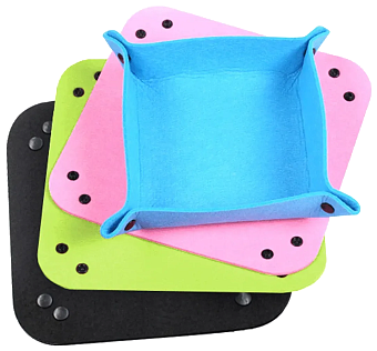 Лоток для кидання кубиків 25х25 см (Dice Tray)
