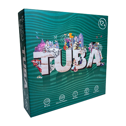 Настільна гра ТУБА (TUBA) (EN), бренду Strateg, для 4-7 гравців, час гри > 60хв. - KUBIX