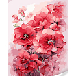 Мініатюра товару Картина за номерами Колаж із рожевих квітів (40х50) - 1