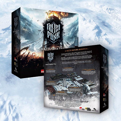 Настільна гра Фростпанк (Frostpunk: The Board Game), бренду Fun Geek Shop, для 1-4 гравців, час гри > 60хв. - 2 - KUBIX