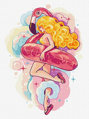 Картина по номерам Пляжный сезон (30х40 см), бренду Идейка - KUBIX