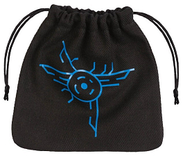 Мішечок Galactic Black & blue Dice Bag