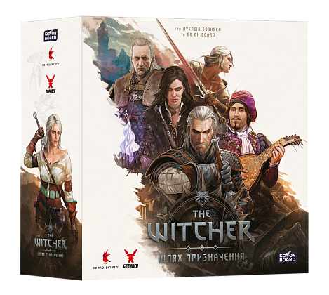 Настільна гра Відьмак. Шлях призначення. Делюкс (The Witcher: Path of Destiny. Deluxe), бренду Geekach Games, для 1-5 гравців, час гри > 60хв. - 3 - KUBIX